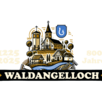 800 Jahre Waldangelloch LOGO