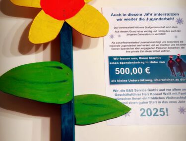 Spende 500 EUR - Waldangelloch Blüht Auf