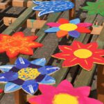 370 Blumen aus Holz