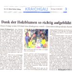 Rhein-Neckar-Zeitung - Artikel 23.05.2025 Waldangelloch blüht auf.