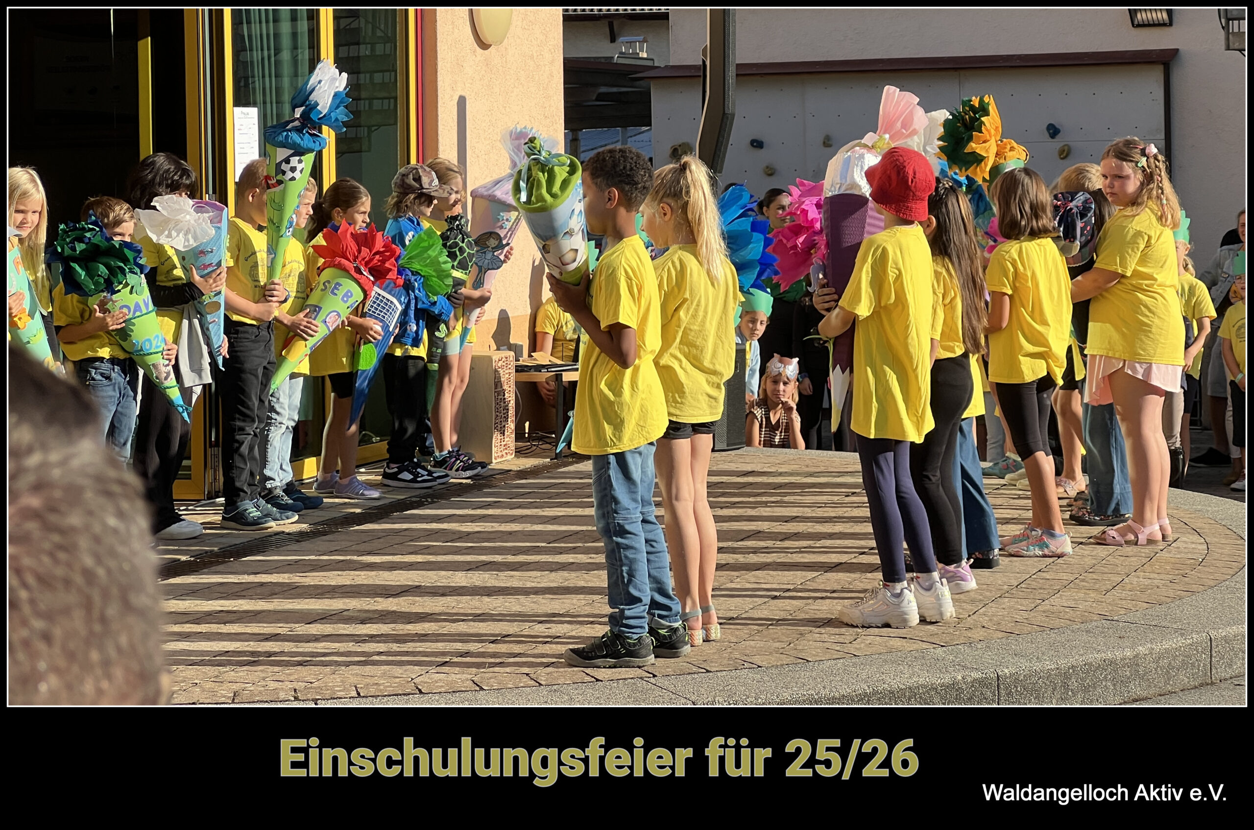 Unterstützung Grundschule Waldangelloch und Förderverein der Grundschule